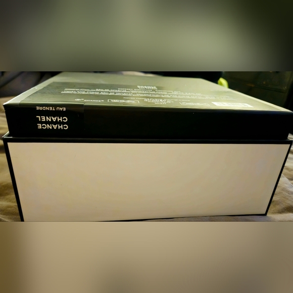 Chanel Empty Gift Box Dust Bag Pink Ribbon Insert Tags Chance Perfume 34 FL OZ - Picture 9 of 15